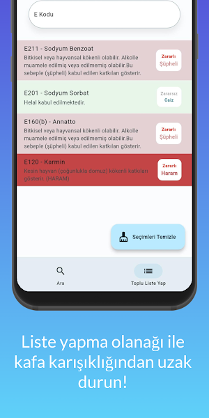 Katkı Maddeleri Screenshot 3