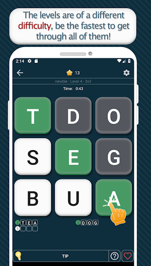 Fill The Words - word search Screenshot 1