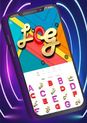 مصمم لوجو والكتابة على الصور Screenshot 0