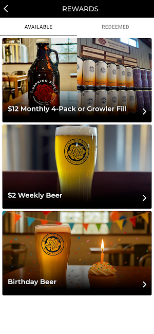 Barking Rose Brewing Company Screenshot 2