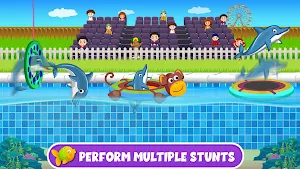 Dolphin Water Rush: Water Park Show Adventure Screenshot 2