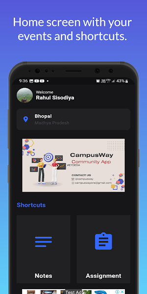 CampusWay Screenshot 1