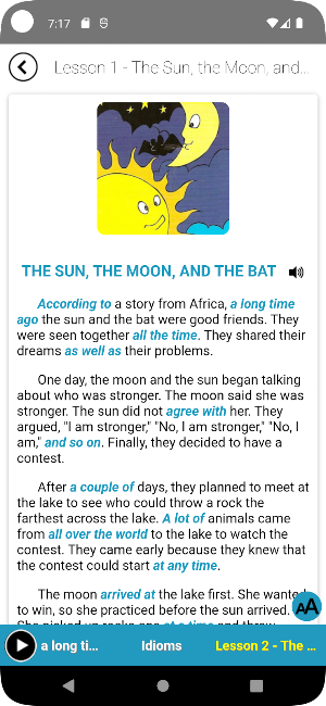 Expressions with Stories 1 Screenshot 3