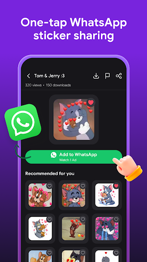 Sweetie Stickers: Love Romance Screenshot 2