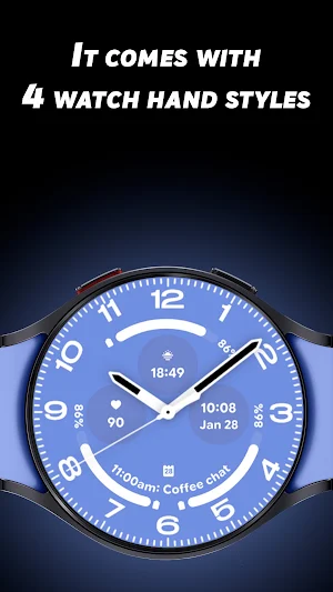 Ultra Analog 2 - Watch face Screenshot 2