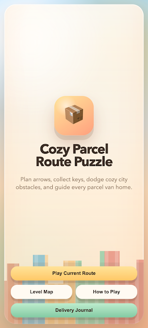 Cozy Parcel: Route Puzzle Screenshot 0