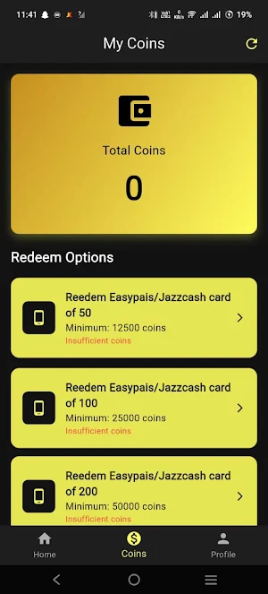 Tap Earn Rewards Screenshot 3