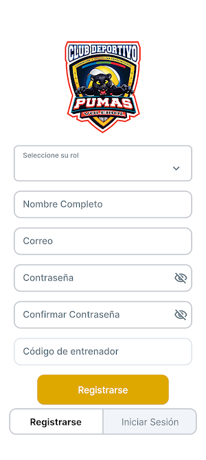 Club Deportivo Pumas Voleibol Screenshot 1