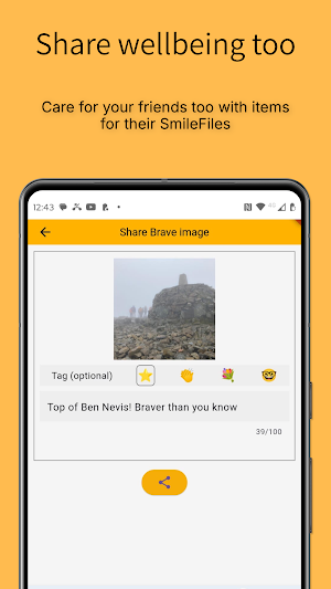 SmileFile: mental wellbeing Screenshot 2