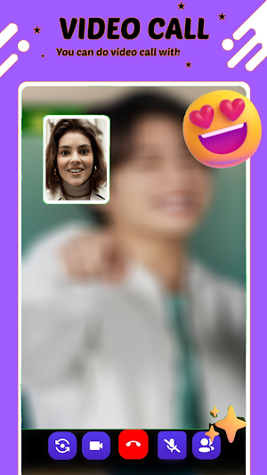 Jungkook Fake Video Call-Chat Screenshot 1