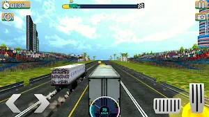 India Vs Pakistan Cargo Truck Racing Screenshot 2
