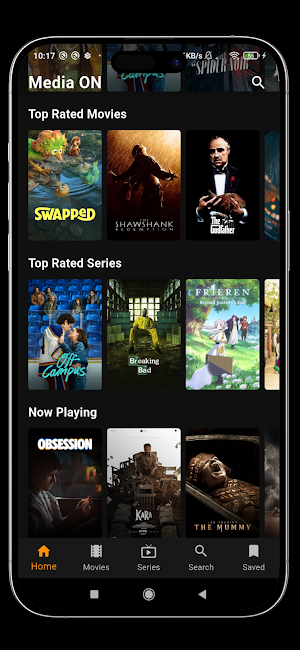 Media ON – Movies, Web Series Screenshot 2