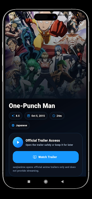 Sanjianime –Anime TV SUB & DUB Screenshot 3