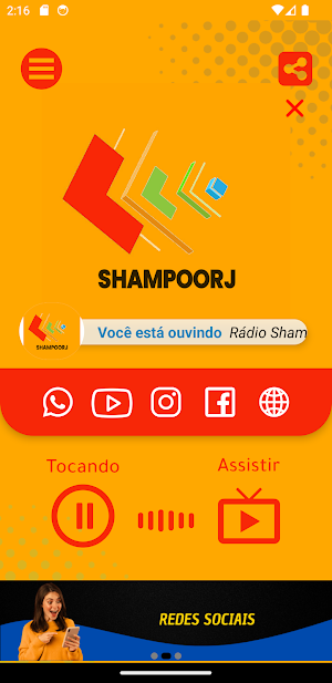 Rádio Shampoorj Screenshot 1