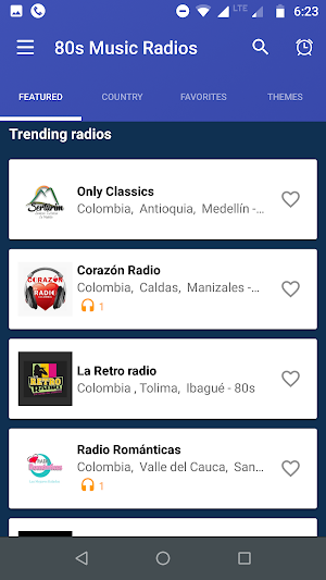 80s Radio: 80s Music Radio Stations Screenshot 2
