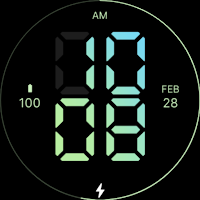 Digital Daylight Watch Face