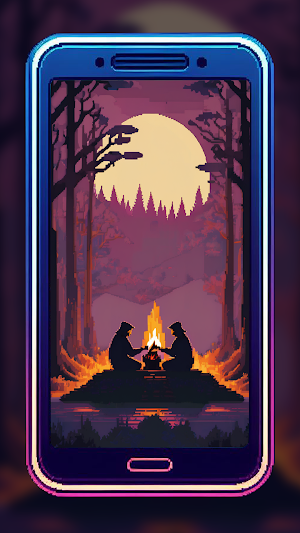 siPixel - Pixel Art Wallpaper Screenshot 1