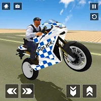 Police Stunt Bike Simulator