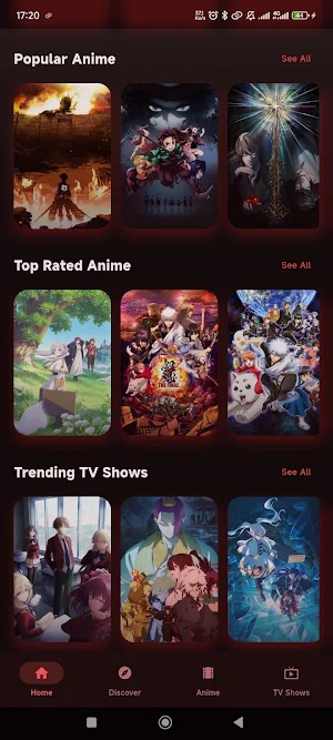 Animestar - discover anime Screenshot 3