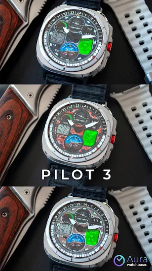 WB Pilot 3 Animated Watch Face Screenshot 1