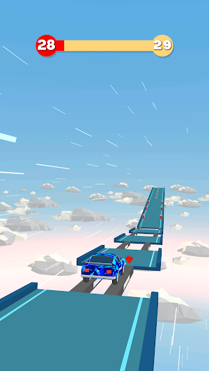 Monster Hydraulic Cars Race 3D Screenshot 2