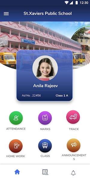 St.Xaviers Public School Pothanicad Screenshot 1
