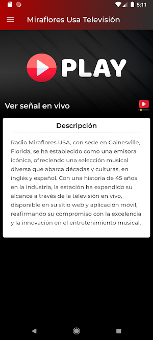 Miraflores USA Televisión Screenshot 1