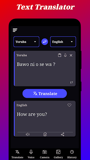 Yoruba Translator Screenshot 0