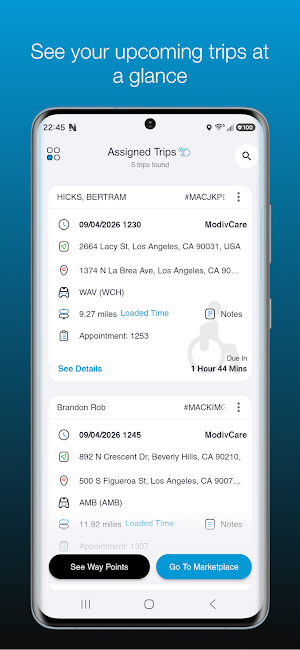 California Accessible Trans Screenshot 2
