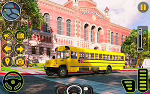 School Bus Game- School Bus 3D Screenshot 2