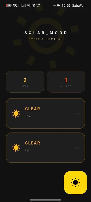 Solar Mood Screenshot 3