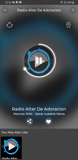 US Radio Altar De Adoracion App Free Online Listen Screenshot 0