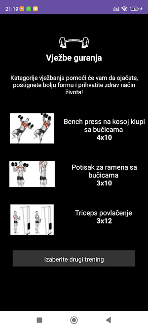 FitnessApp Screenshot 3