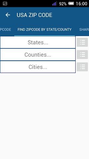 USA Zip Code Screenshot 3