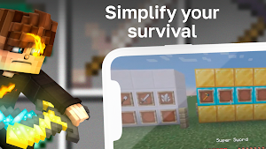 Super Tools Mod for mcpe Screenshot 2