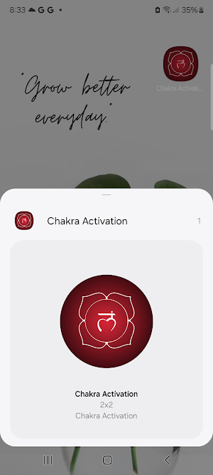 Chakra Activation Watch Face Screenshot 2