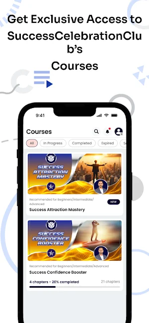SuccessCelebrationClub Screenshot 1