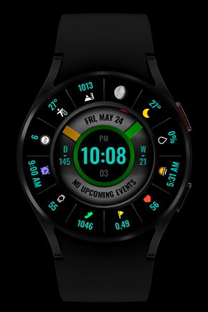 WR 021 Hybrid Watch Face Screenshot 3