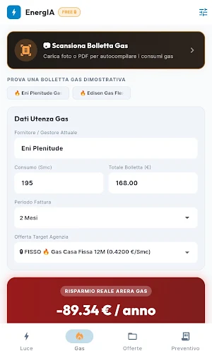 EnergIA: Bollette Luce e Gas Screenshot 3