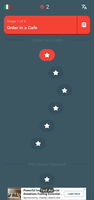 Learn Italian Screenshot 1