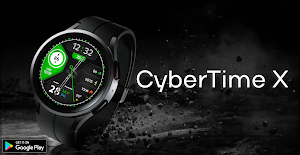 CyberTime X Watchface Screenshot 0