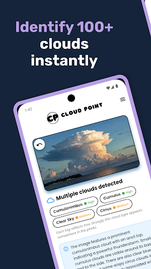 Cloud Point: Cloud Identifier Screenshot 0