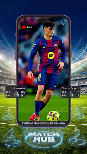 CRICFy TV: Live Football Score Screenshot 1