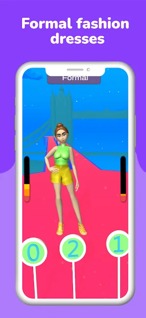 Walk Fashion combat Screenshot 1