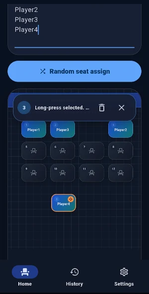Random Seat Generator Screenshot 3