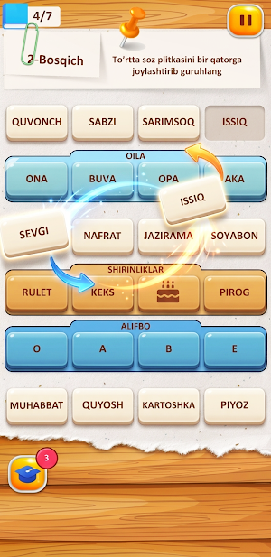 So‘z Zanjiri: So‘z O‘yini Screenshot 1