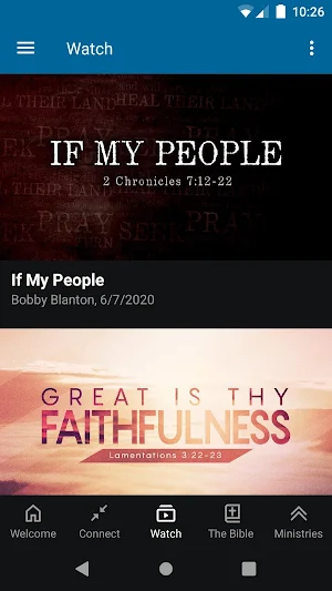 Lake Norman Baptist Church Screenshot 1
