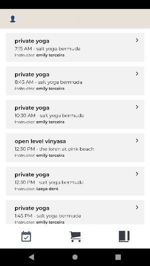 salt yoga bermuda Screenshot 1