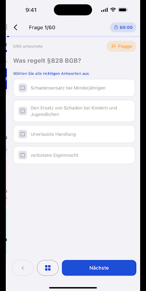 §34a Sachkunde Prüfung 2026 Screenshot 2