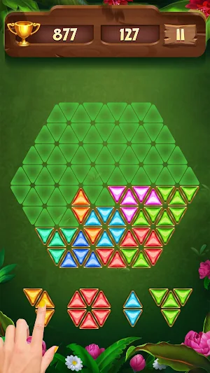 Block Puzzle Gardens - Free Block Puzzle Games Screenshot 1